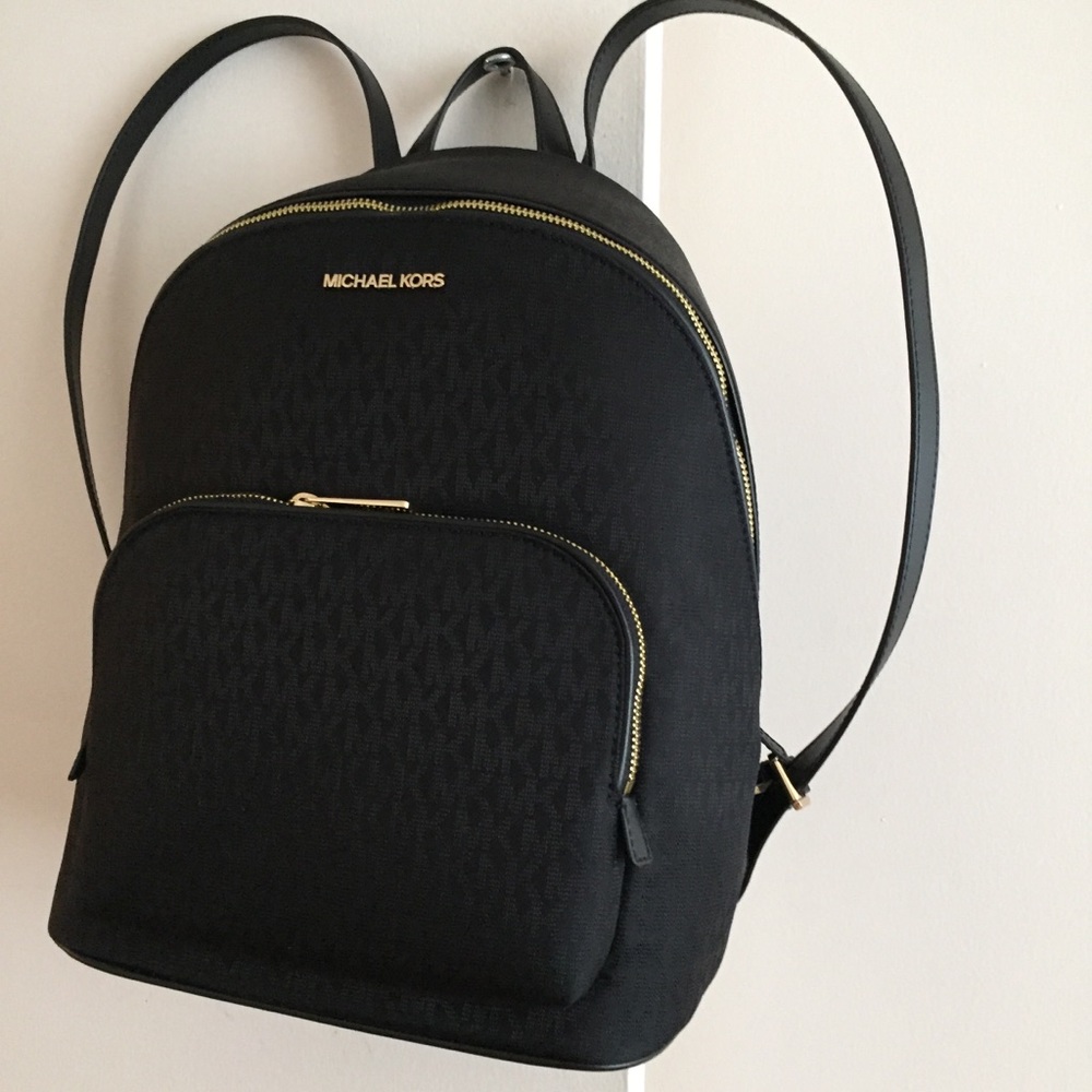 Michael Kors Connie Medium Backpack, Black, MSRP $298.00 NWT - Picture 3 of 6